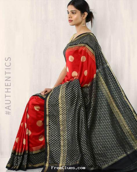 ajio sarees sale