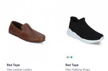 myntra red tape shoes