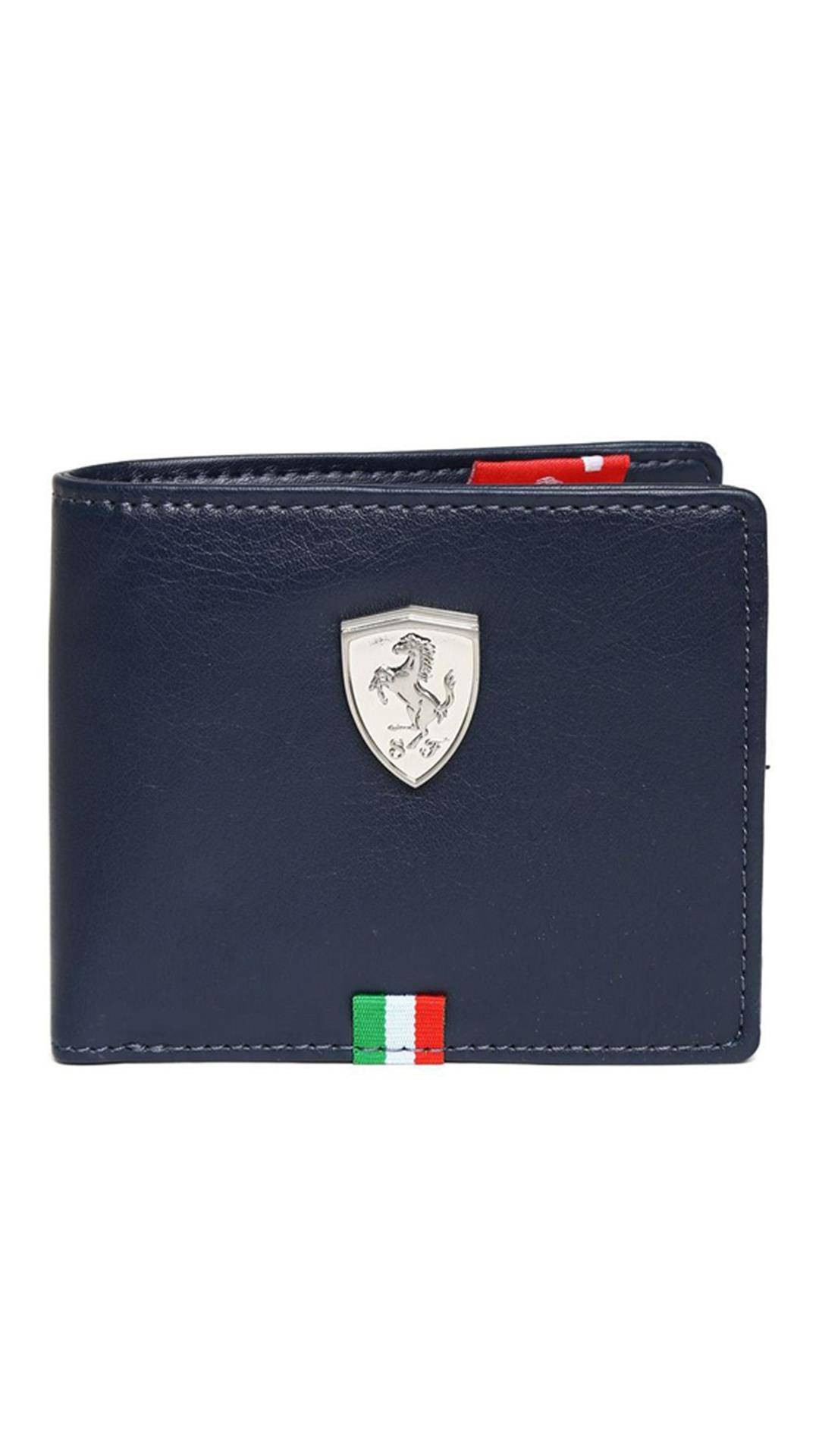 puma blue ferrari wallet for mens