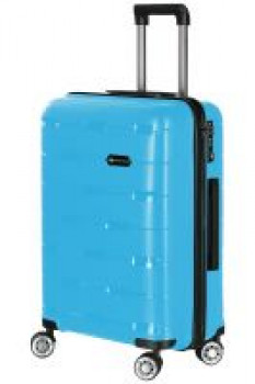 CARRIALL Luggage and Travel Bag  Buy CARRIALL Groove Set Of 3  Polypropylene Blue Trolley Bags 55Cm 65Cm 75Cm With 8 Wheels Online   Nykaa Fashion