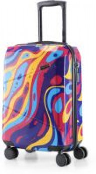 Trumpkin Polyester SoftSided 55cm Small Trolley Bag Cabin Suitcase  20  inch Purple  Price in India  Flipkartcom
